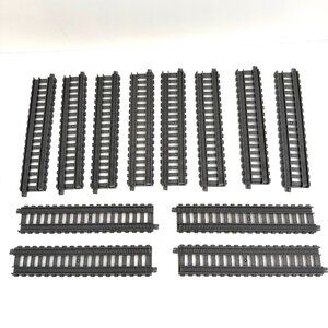 Thomas & Friends Trackmaster Grey Track 12 Piece Long Straight Lot S1